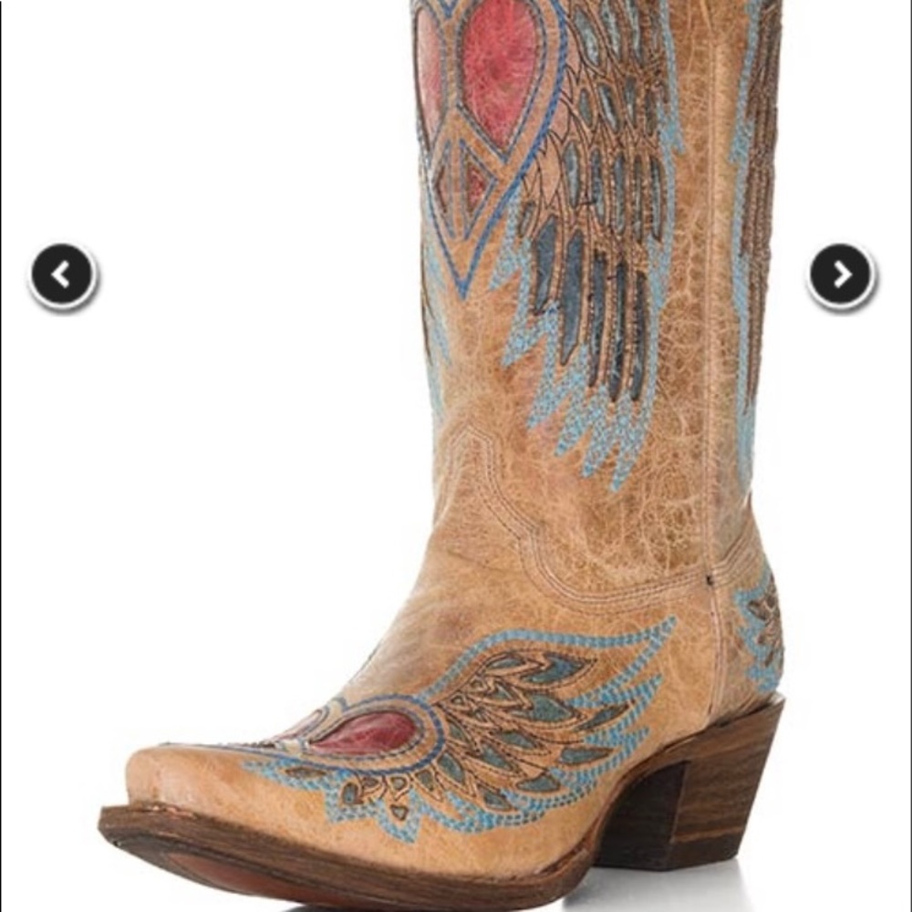 Corral Women's Wing & Heart boots